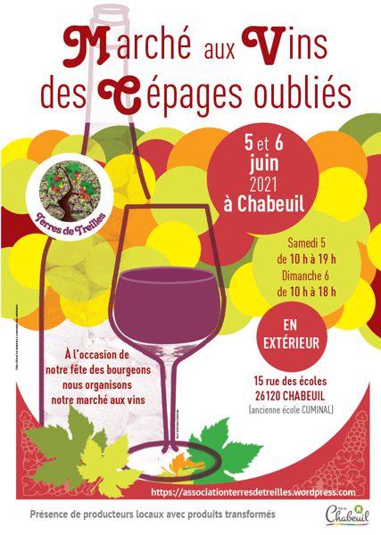 Marché aux vins des cépages oubliés