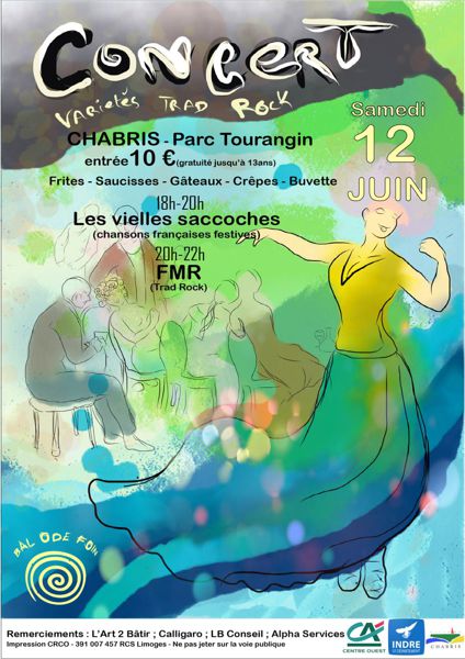 Concert avec les Vieilles sacoches et FMR