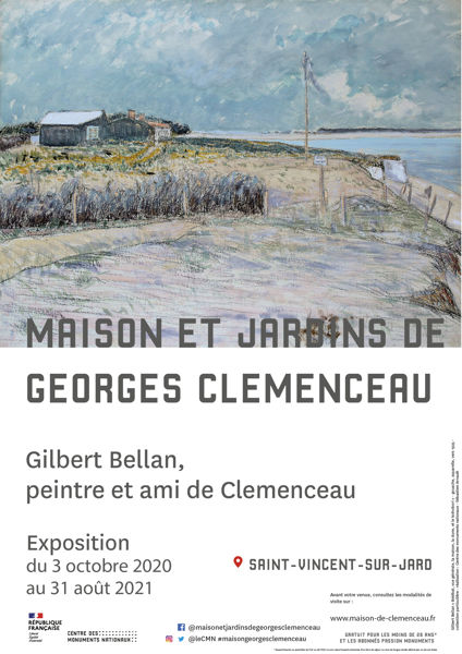 Exposition Gilbert Bellan, peintre et ami de Clemenceau