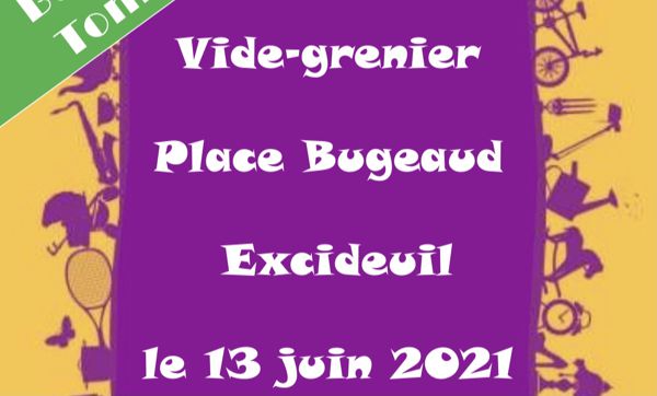 Vide-Grenier aux bénéfices de l’école primaire d’Excideuil