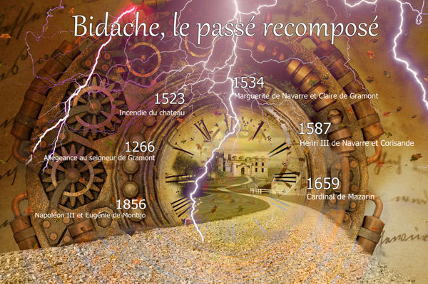 Bidache, Le passé recomposé