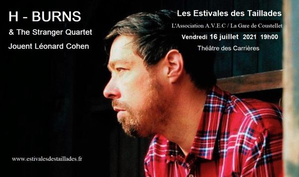 H-BURNS & THE STRANGER QUARTET  Jouent Léonard Cohen