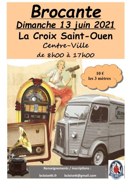 Brocante La Croix Saint-Ouen