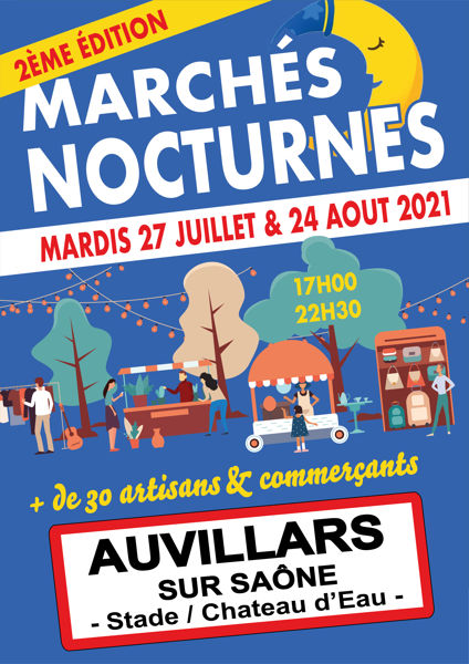 Marché nocturne Juillet 2021