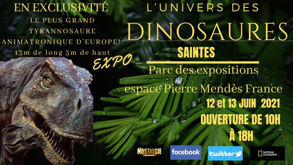 Exposition de dinosaures