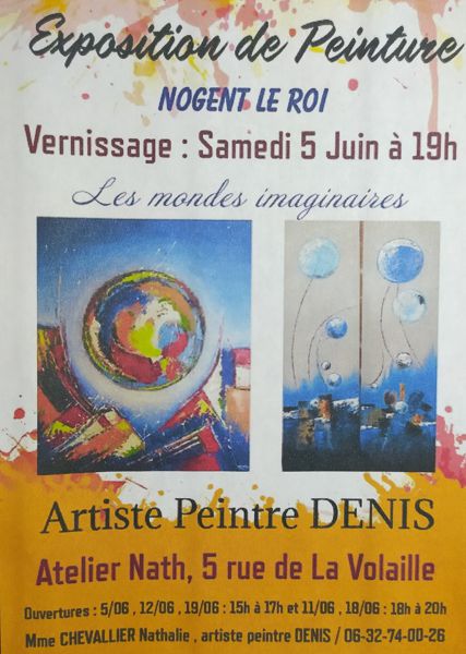 Exposition de tableaux