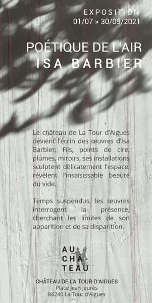 Poétique de l'air - Isa Barbier