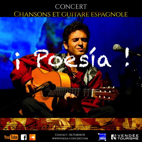 ¡ Poesía ! Chansons et guitare espagnole