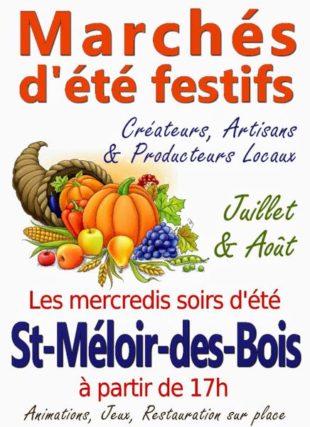 Marchés d'été festifs