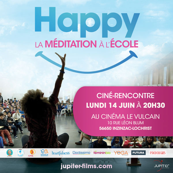 Ciné-rencontre du film Happy, la méditation à l'école