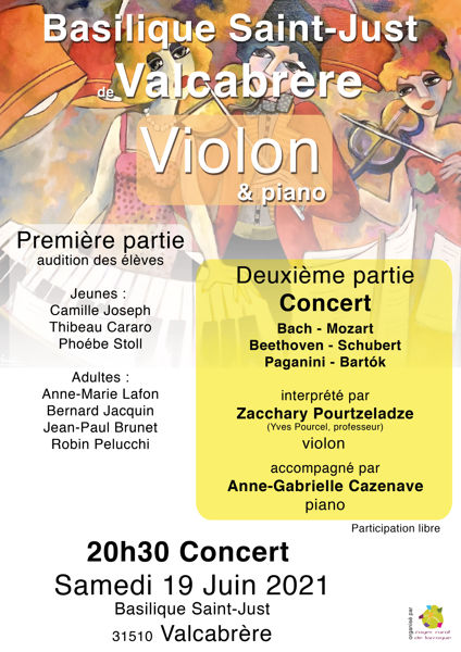 Concert violon Zacchary Pourtzeladze