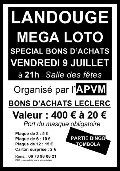 MEGALOTO 9 JUILLET