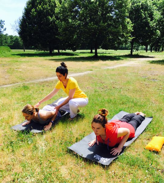 des cours de yoga au coeur de la forêt de Fontainebleau