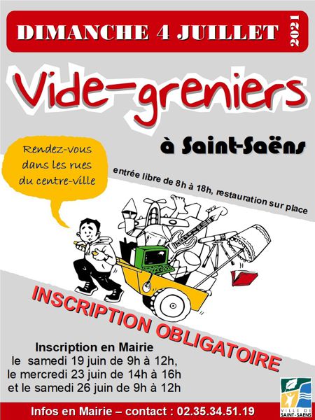 vide grenier édition 2021