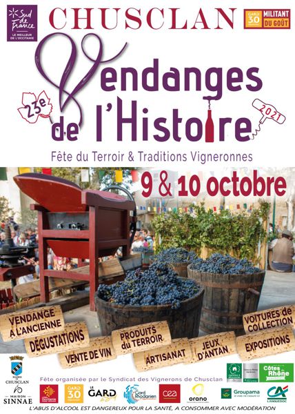 LES VENDANGES DE L'HISTOIRE