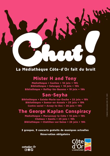 Festival Chut ! - Mister H and Tony en concert gratuit