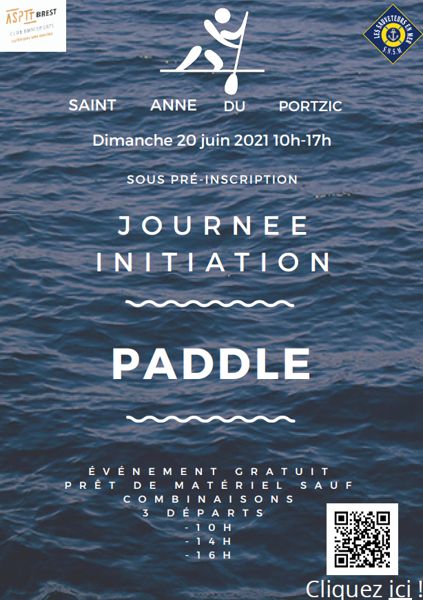 Journée initiation paddle