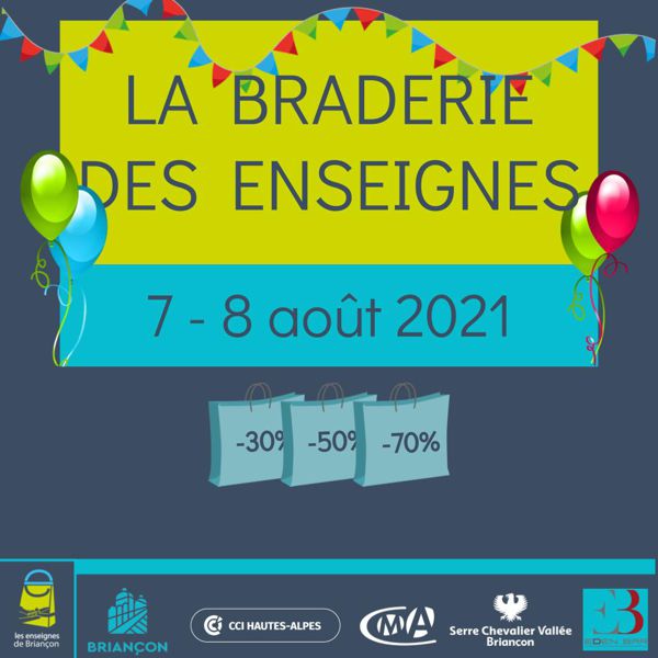 La Braderie des Enseignes de Briançon