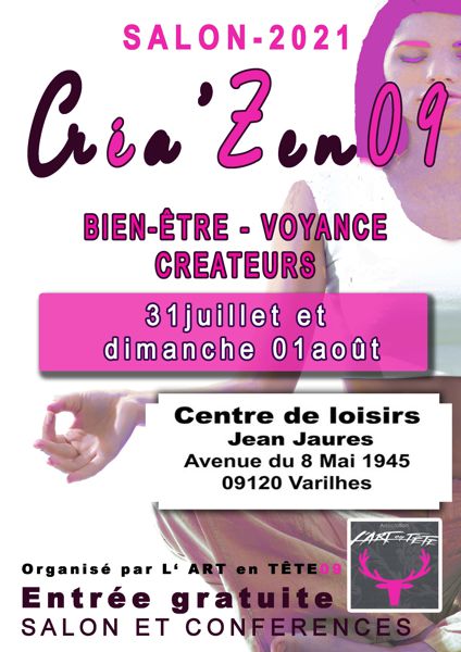 Salon bien -être Ariege - Créa' Zen09 2021