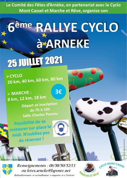 6 ème rallye cyclo et parcours pédestre