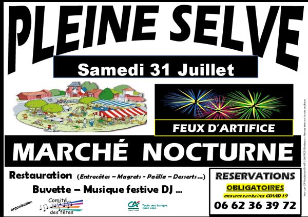 MARCHE NOCTURNE - FETE CAMPAGNARDE