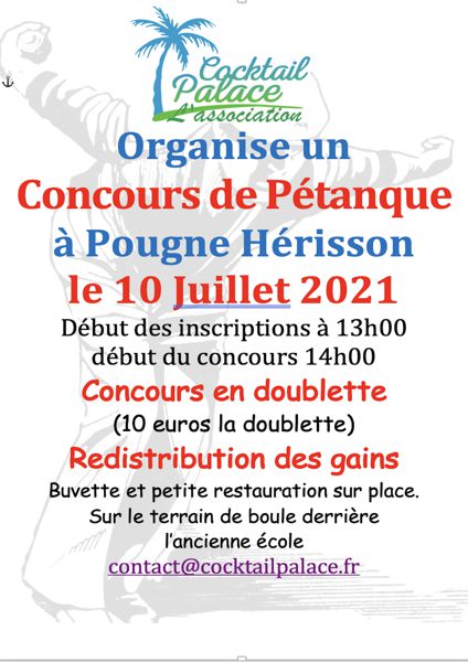 concours de pétanque