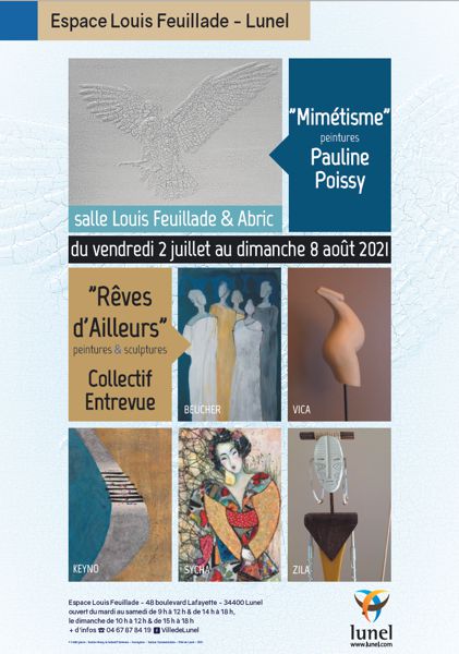 EXPOSITIONS ESPACE FEUILLADE - PEINTURES ET SCULPTURES