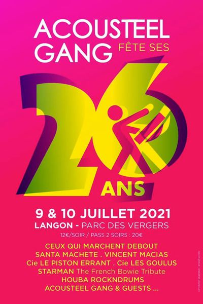 ACOUSTEEL GANG FETE SES 26 ANS