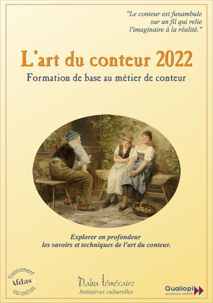 Formation de base à l’art du conte 2022