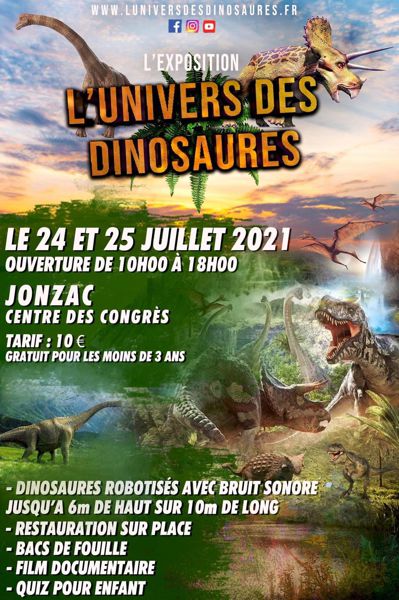 Exposition « l’univers des dinosaures »