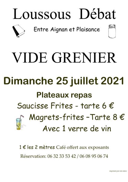 Vide grenier