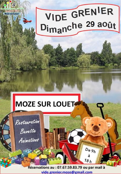 Vide greniers Mozé sur Louet