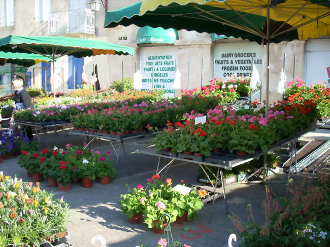 Marché aux fleurs et vide-greniers