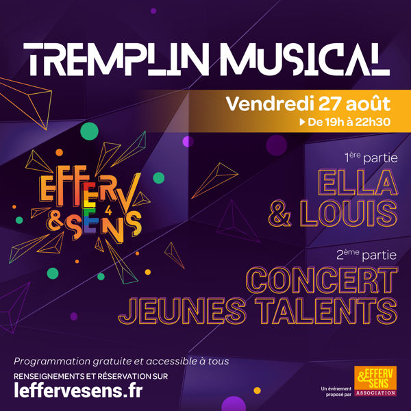 CONCERT SOIRÉE TREMPLIN