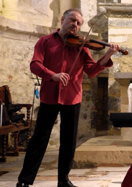 Le violoniste Zacchary Pourtzeladze en concert