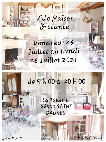 Vide maison brocante