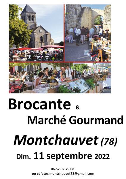 Brocante et Marché Gourmand de Montchauvet