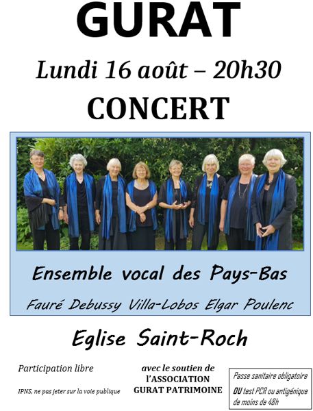 Concert - 18 octobre 2020