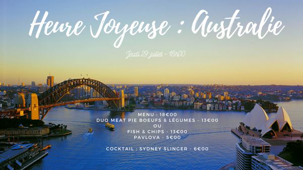 Heure Joyeuse : australie