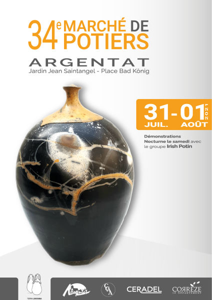 marché de potiers d'Argentat 2021