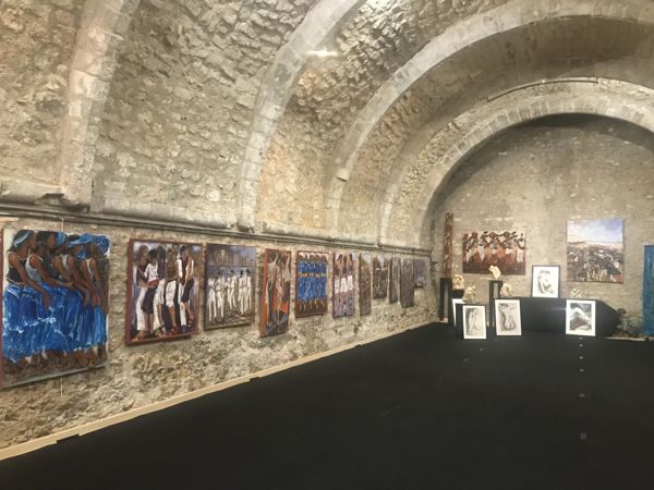Exposition peintures sculptures dessins