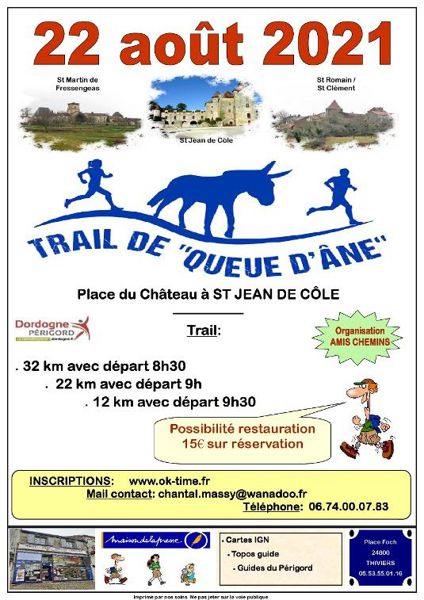 TRAIL DE QUEUE D ANE