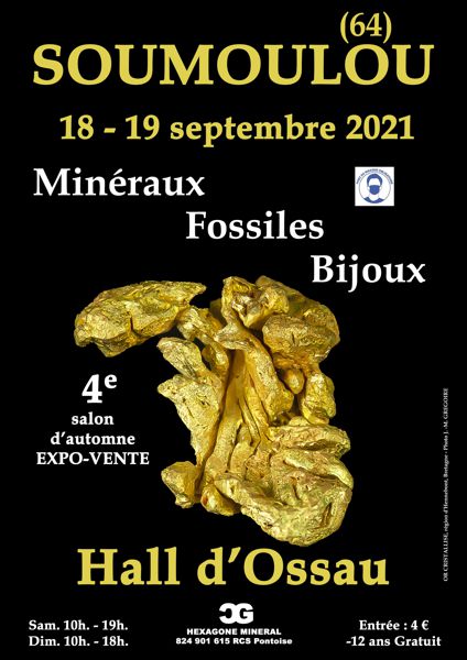 4e SALON d'AUTOMNE MINERAUX FOSSILES BIJOUX