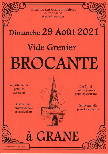 Brocante - vide grenier