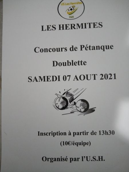 Concours de pétanque