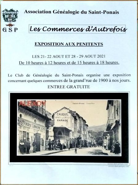 Club de généalogie - Les commerces d'autrefois