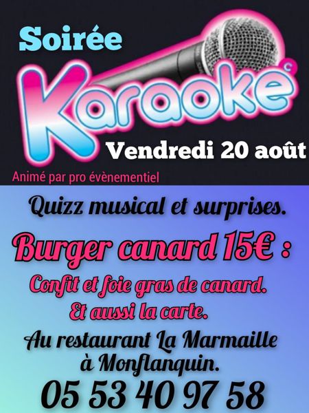 Soirée Karaoké