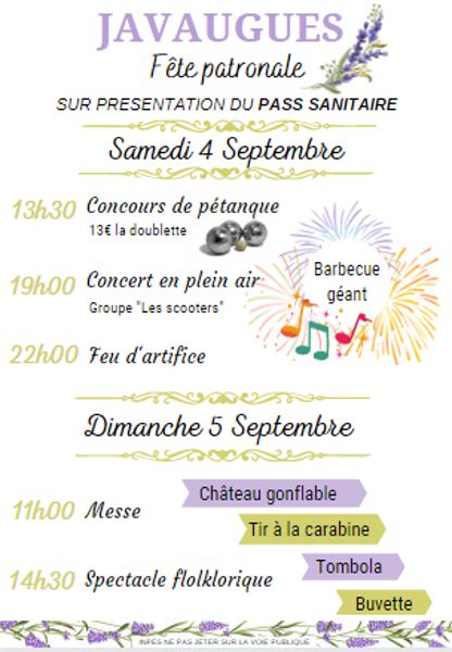 Fête Patronale