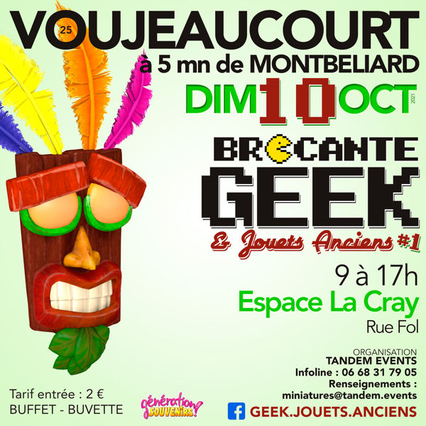 Brocante Geek& Jouets Anciens