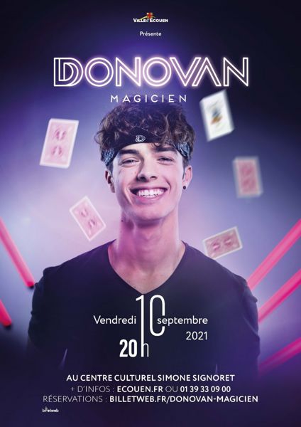 Spectacle Donovan le Magicien